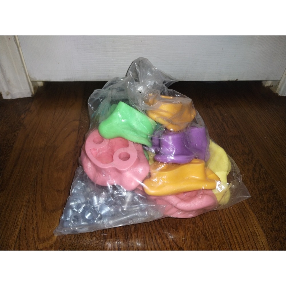 Rock Climbing Holds Colorful Holds Rock Climbing Wall Holds